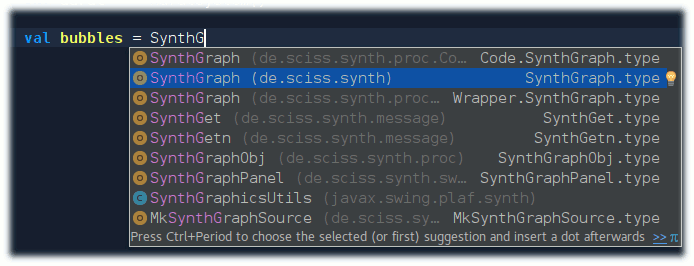 IntelliJ Import Completer